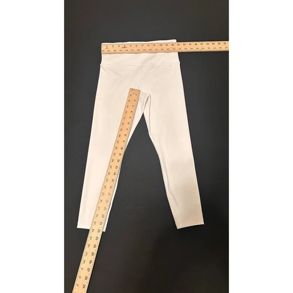 Athleta Ultra High Rise Elation 7/8 Tight Leggings White Small Petite SP - Picture 5 of 7